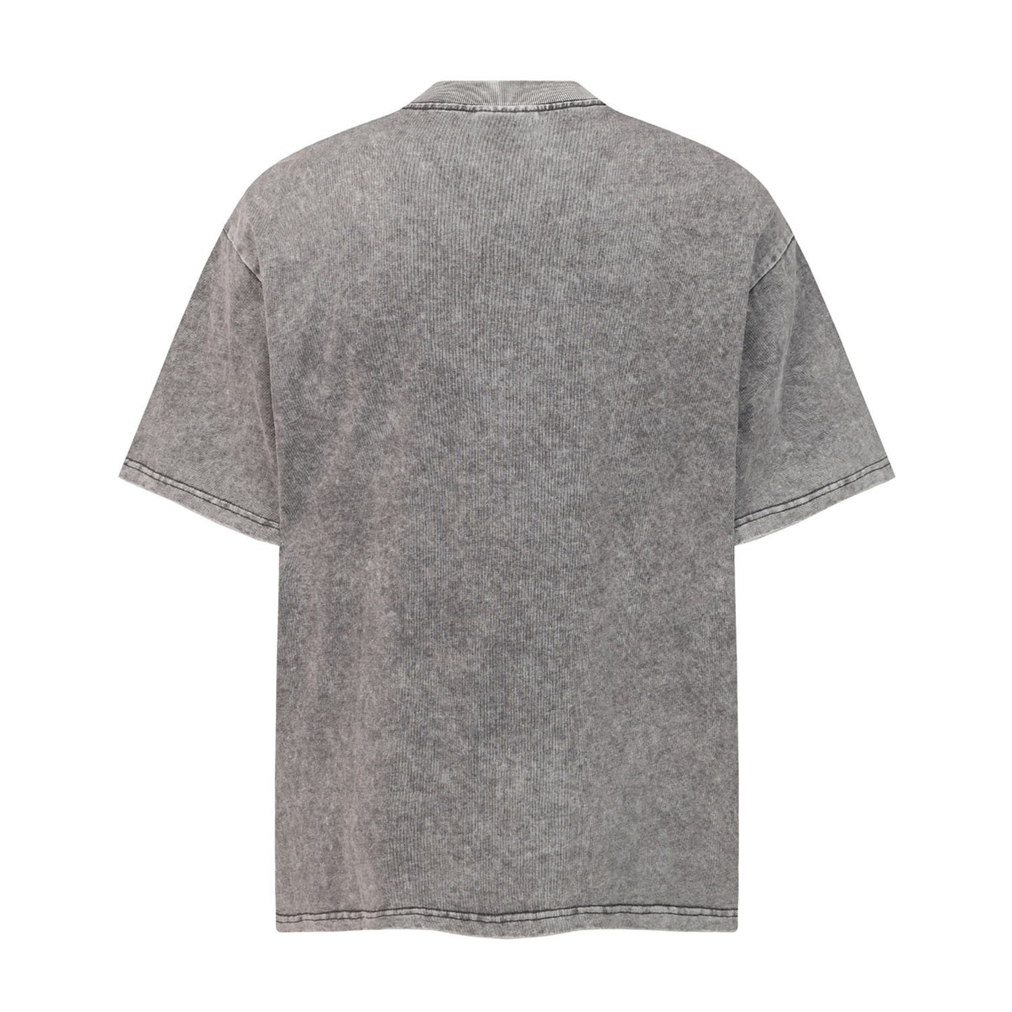 Washed Patchwork Utility Pocket Short Sleeve T-Shirt WN26906