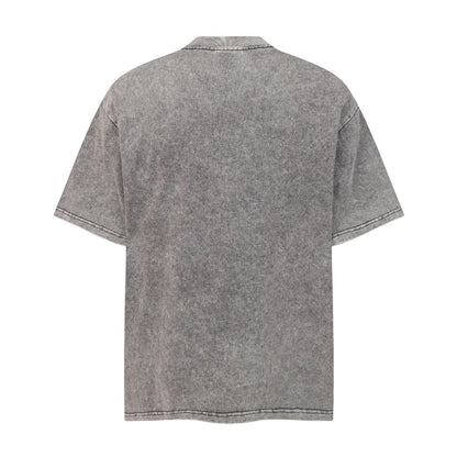 Washed Patchwork Utility Pocket Short Sleeve T-Shirt WN26906