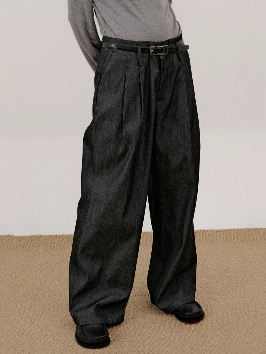 Wide Leg Denim Jeans WN21618