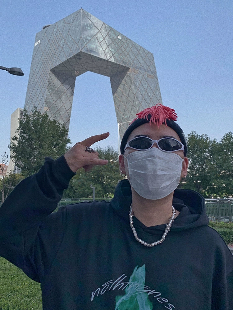 Barbed Wire Pearl Necklace WN21112