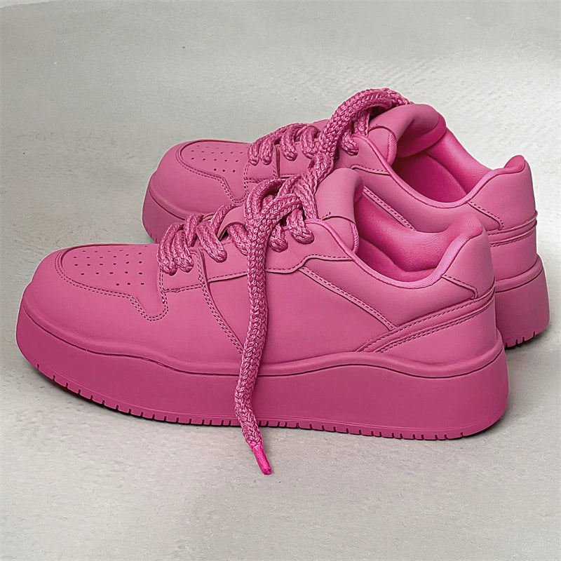 Thick Sole Platform Sporty Sneakers WN21246
