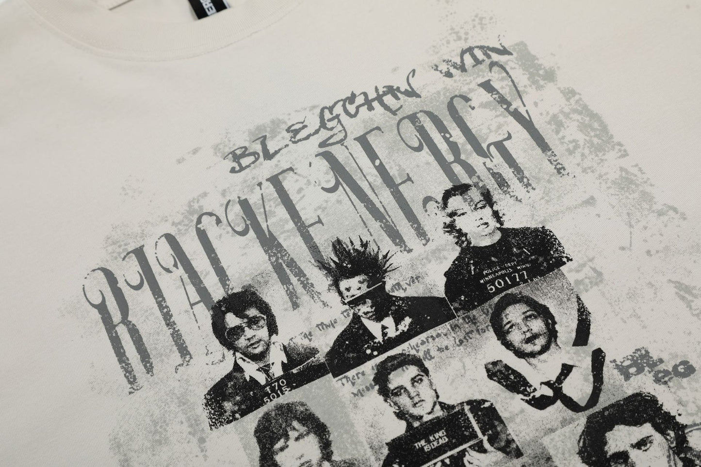 Oversize Graphic Design Short Sleeve T-Shirt WN14121