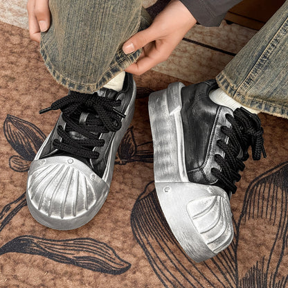 Chunky Shell Toe Platform Sneakers WN24516