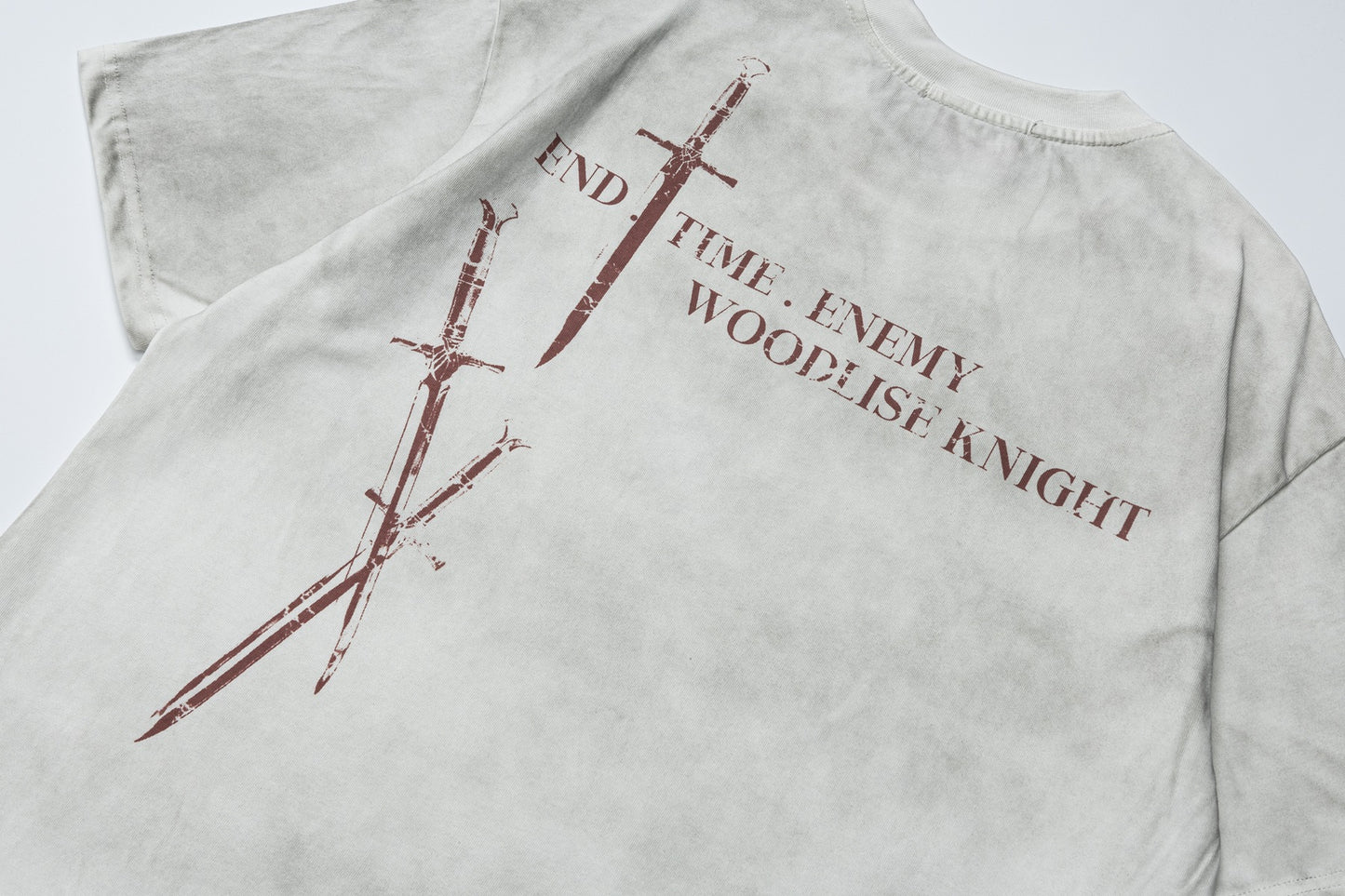 Washed Graphic Print Short Sleeve T-Shirt WN25904