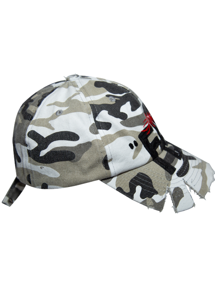 Camouflage Thorn Damage Curved-Brim Cap WN21142