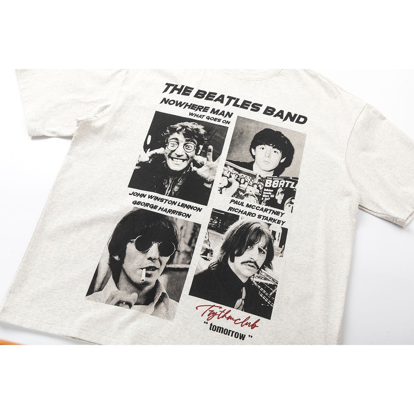 Portrait Print Short Sleeve T-Shirt WN25903