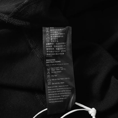 Washed Heavyweight Embroidery Oversize Short Sleeve T-Shirt WN14019