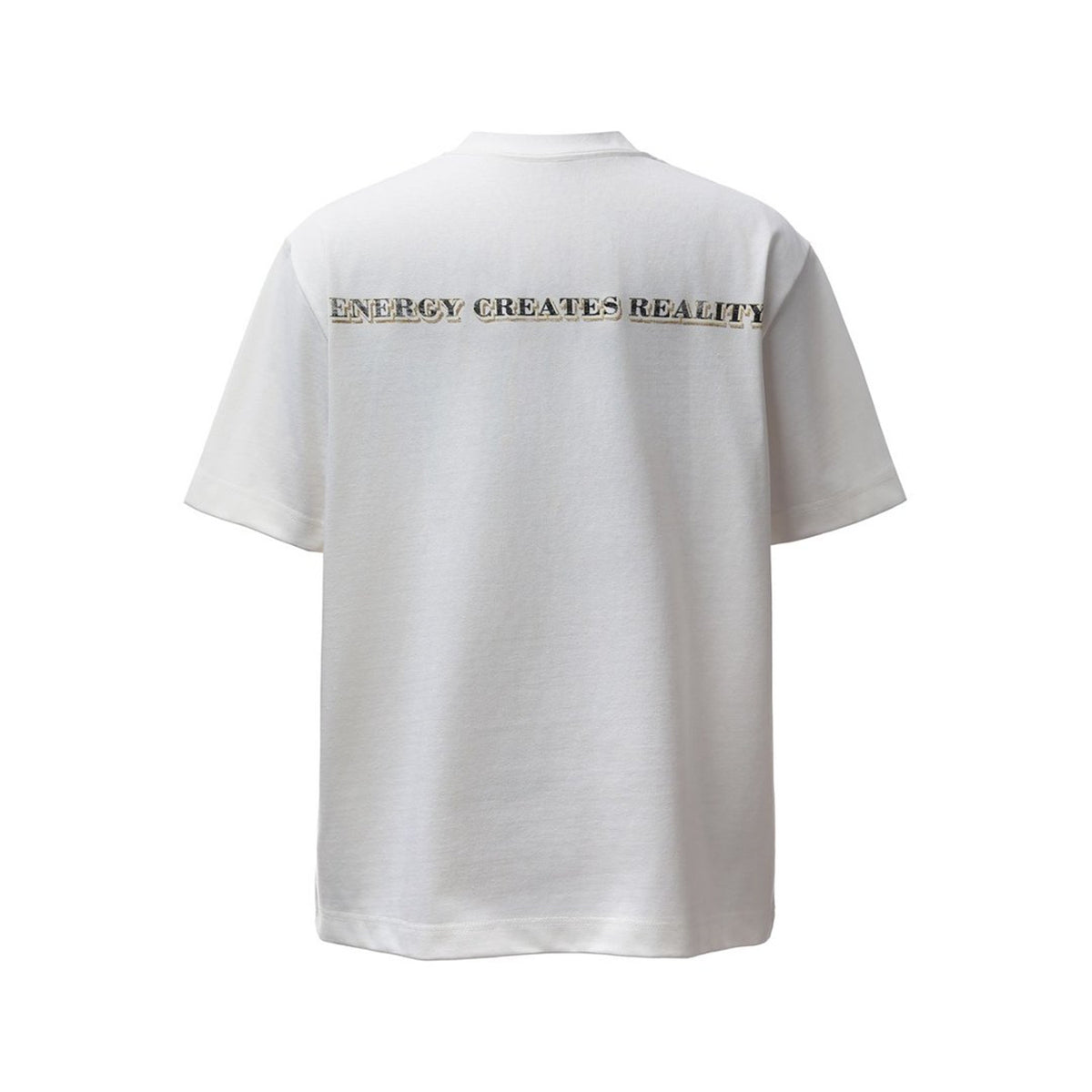 Dollar Bill Collar Print Short Sleeve T-Shirt WN26824