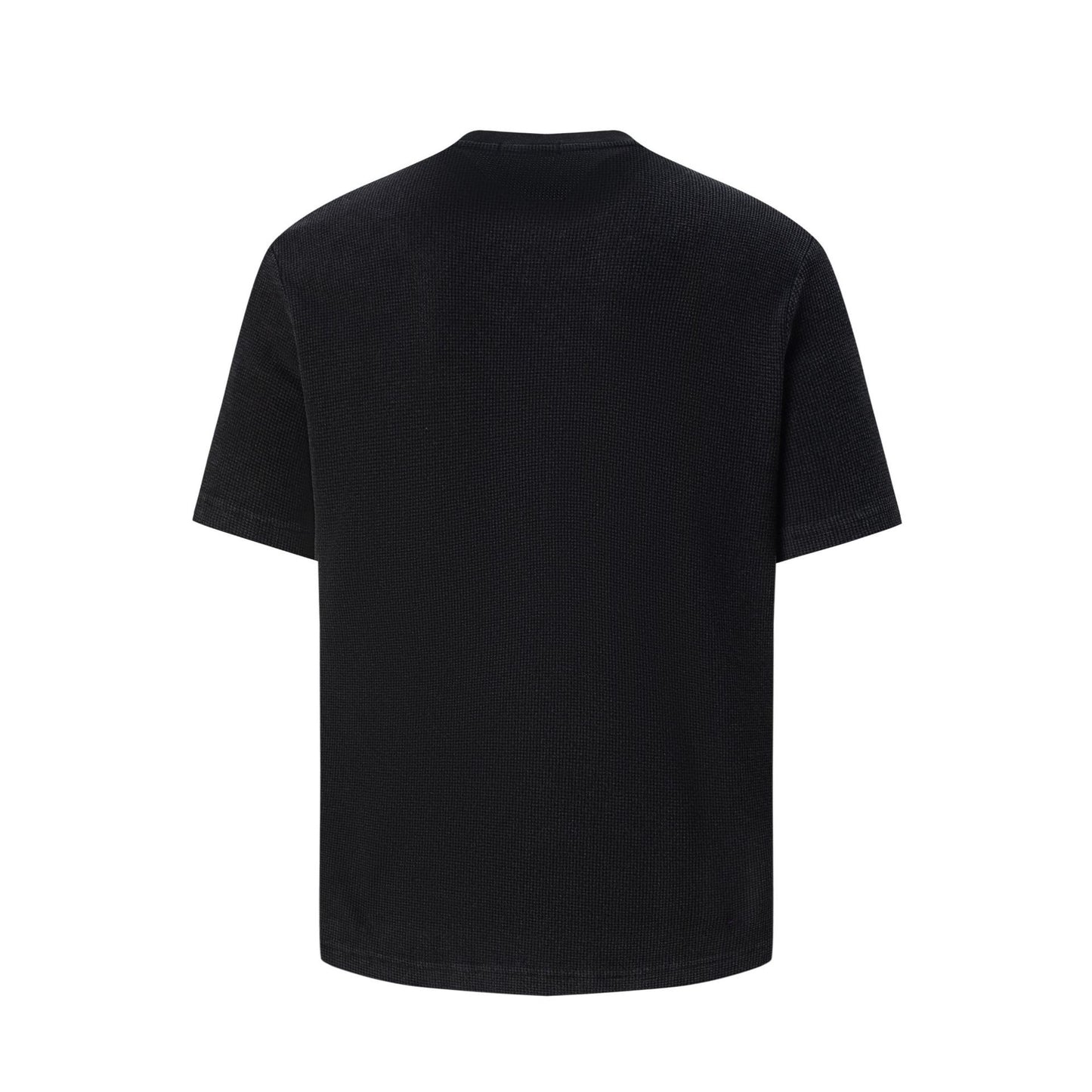 Graphic Print Rib Knit Short Sleeve T-Shirt WN25942