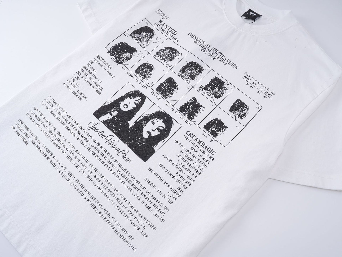 Washed Letter Print Short Sleeve T-Shirt WN25751