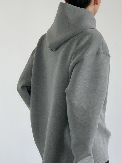 Oversize Plain Pullover Hoodie WN9626