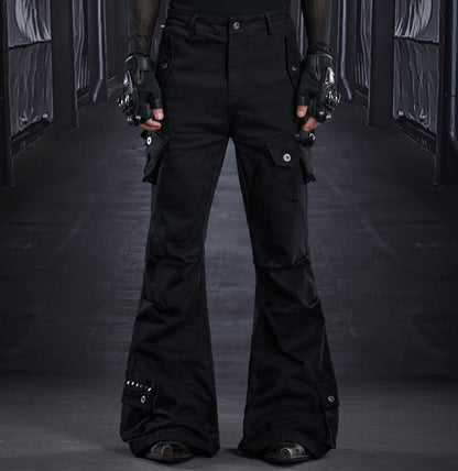 Flare Multi Pocket Cargo Pants WN22803