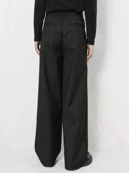 Pleats Straight Trousers WN20140