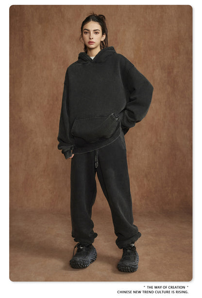 Oversize Washed Hoodie WN6460