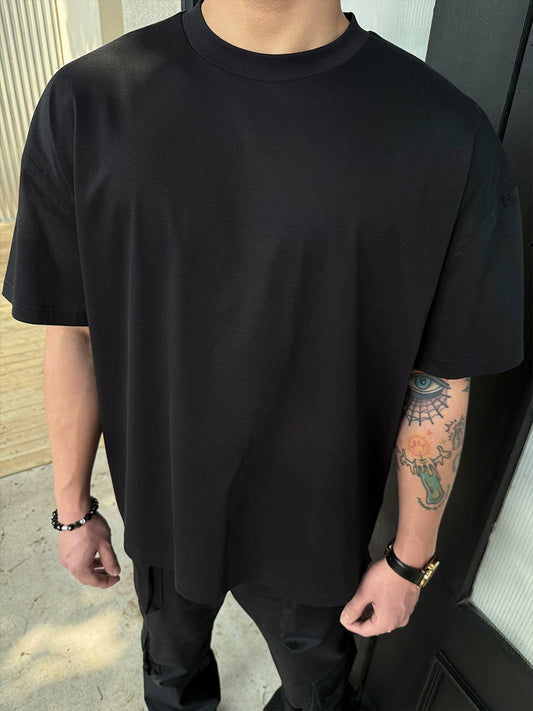 Plain Design Short Sleeve T-Shirt WN17630