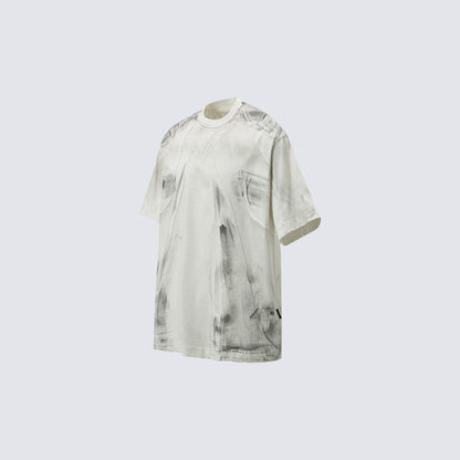 Washed Pocket Detail Short Sleeve T-Shirt WN27791