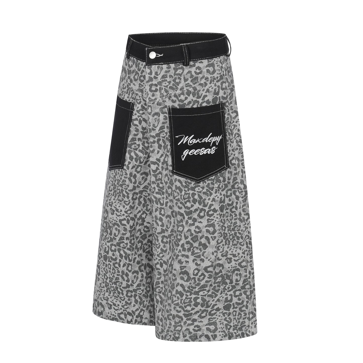 Leopard Pocket Half Pants WN25794