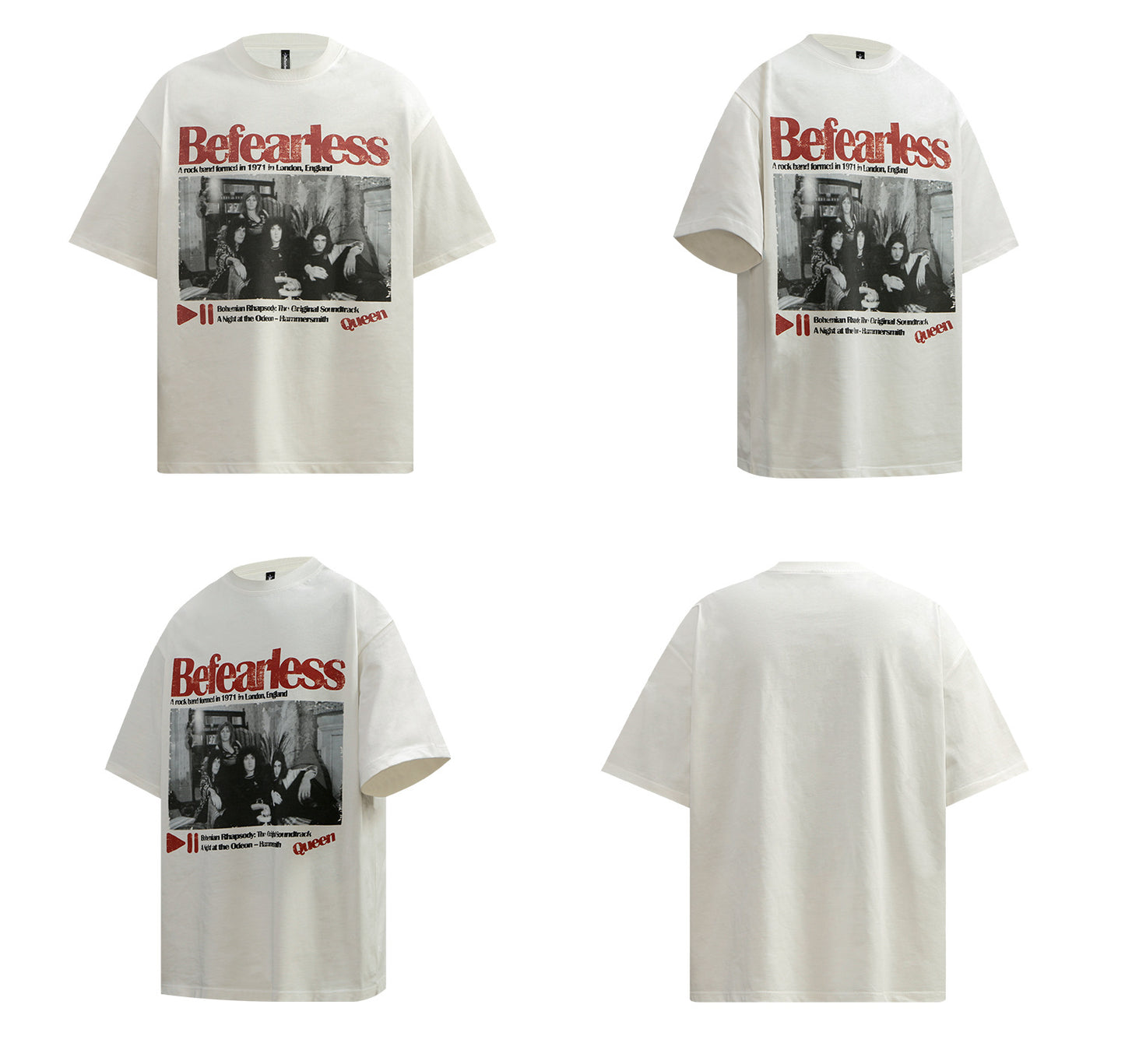 Washed Portrait Graphic Short Sleeve T-Shirt WN26290