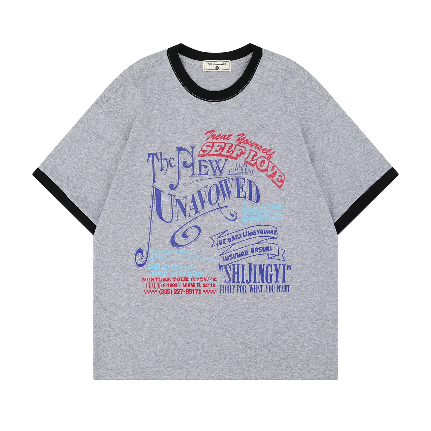 Letter Ringer Short Sleeve T-Shirt WN26778