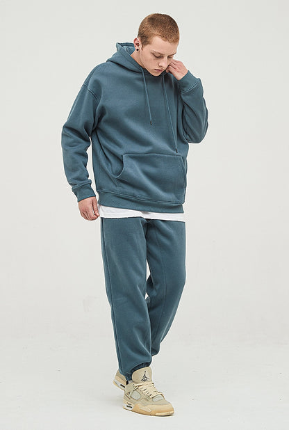 Fleece Linning Oversize Hoodie & Fleece Linning Sweatpants WN9945-K2