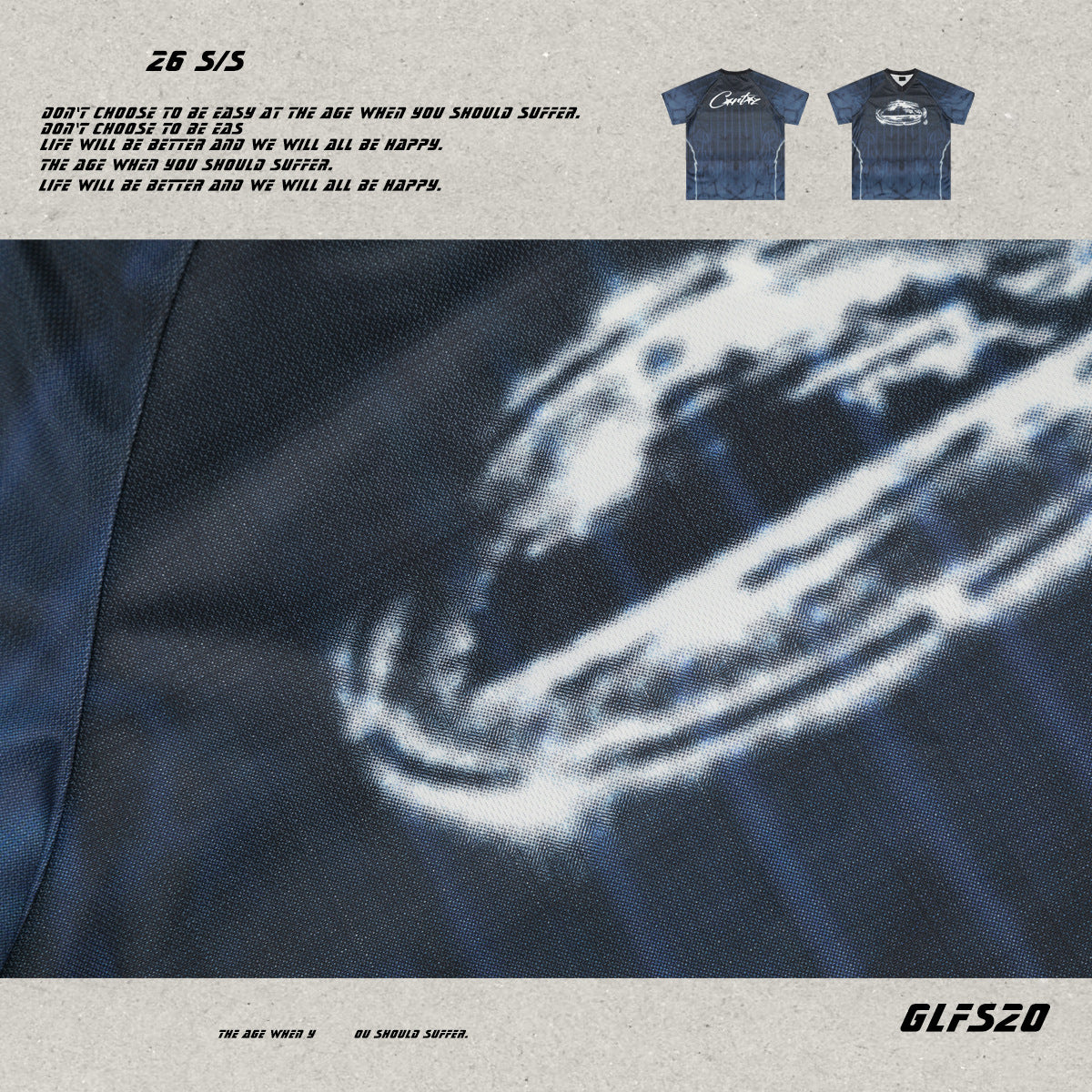 Raglan Jersey V-Neck Short Sleeve T-Shirt WN26585