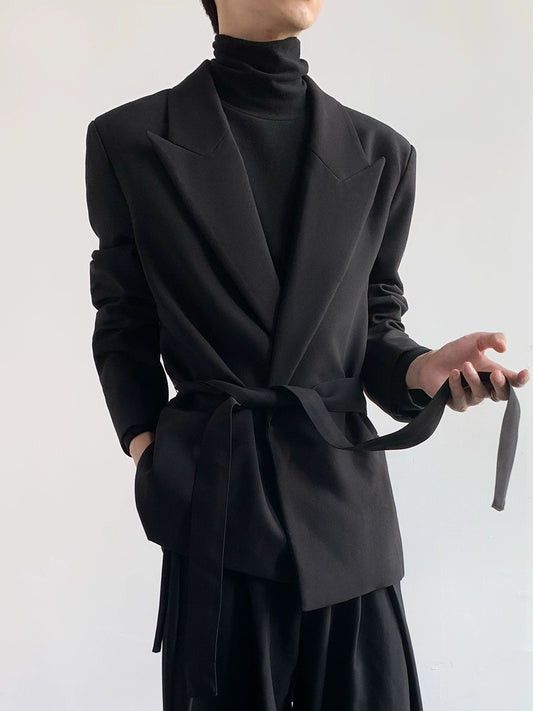 Oversize Shoulder Tailored Jacket WN9657