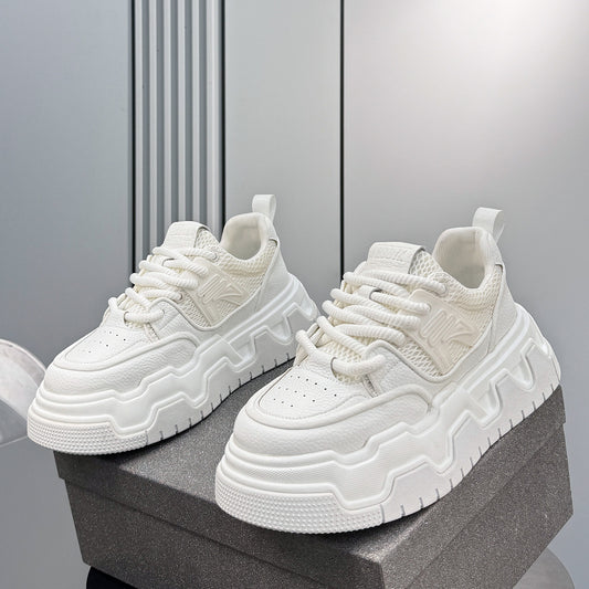 Mesh Panel Chunky Sole Sneakers WN24576