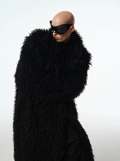 Heavy Fake Fur Oversize Coat WN21321