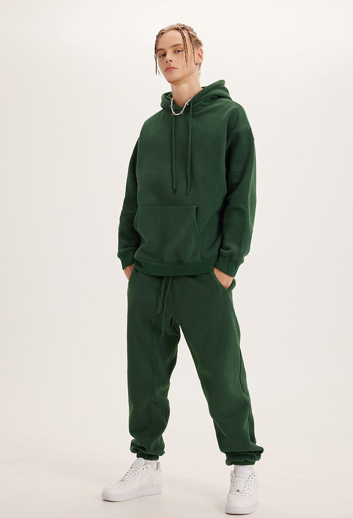 Fleece Linning Oversize Hoodie & Fleece Linning Sweatpants WN9945