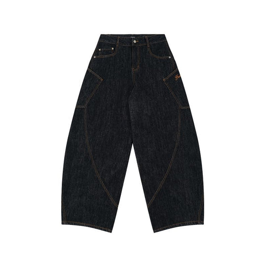 Washed Denim Jeans WN12814