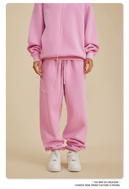 Wide-leg Washed Sweatpants WN6462