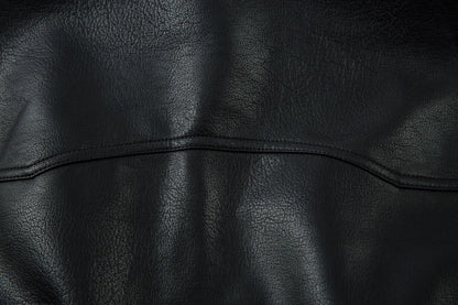 Boxy Oversize PU Leather Jacket WN23068