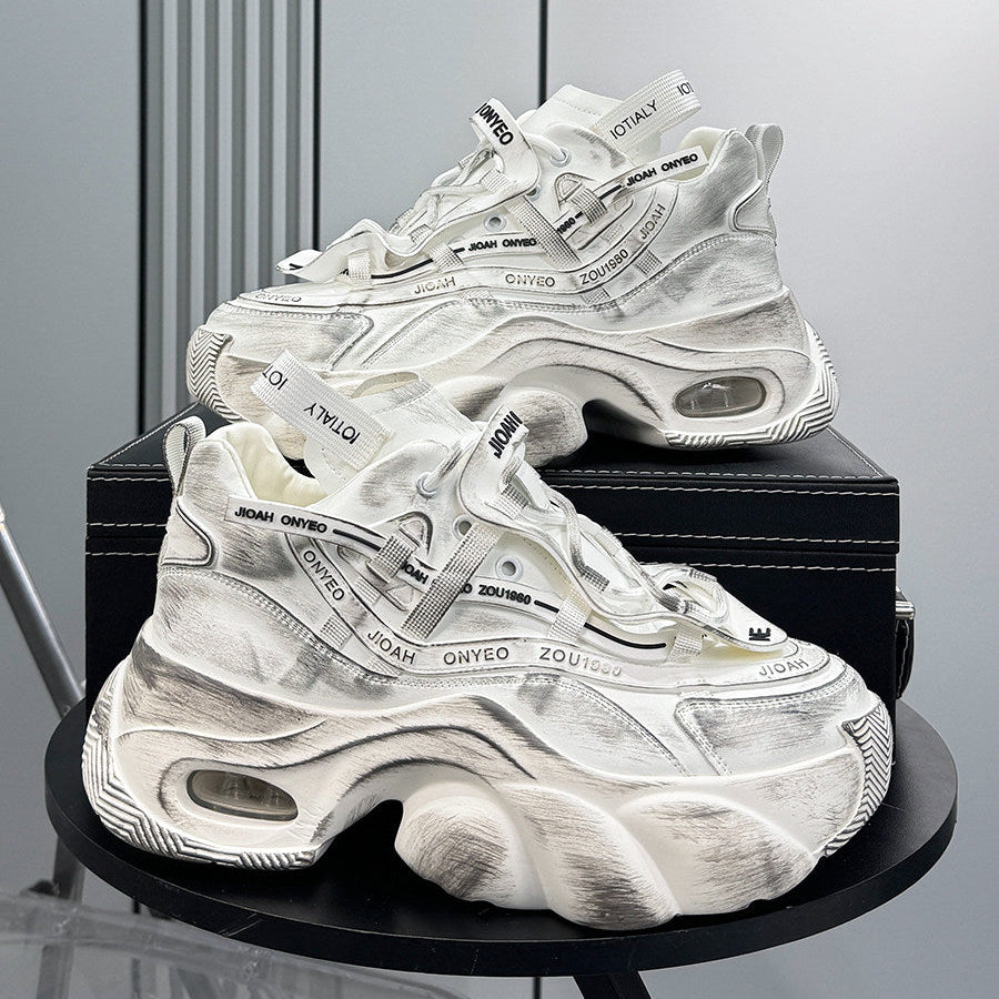 Chunky Platform High-Top Air Cushion Sneaker Boots WN24834