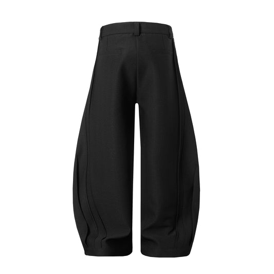 Curved-Design Trousers WN12943