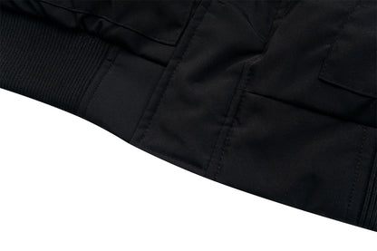 Fur Collar Hooded Workwear Padded Jacket WN11558