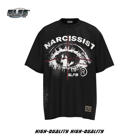 Artwork Eye Graphic Short Sleeve T-Shirt WN26429