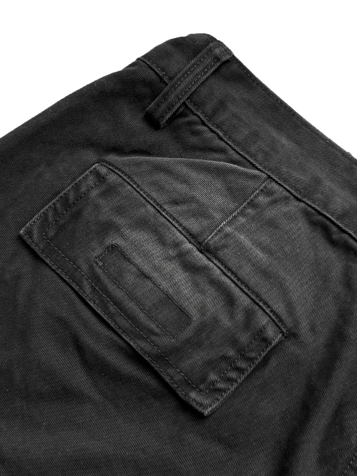 3D Pocket Abrasion YKK Zipper Cargo Denim Jeans WN27058
