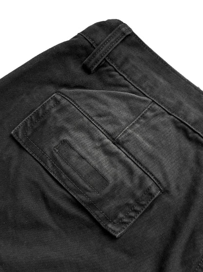 3D Pocket Abrasion YKK Zipper Cargo Denim Jeans WN27058
