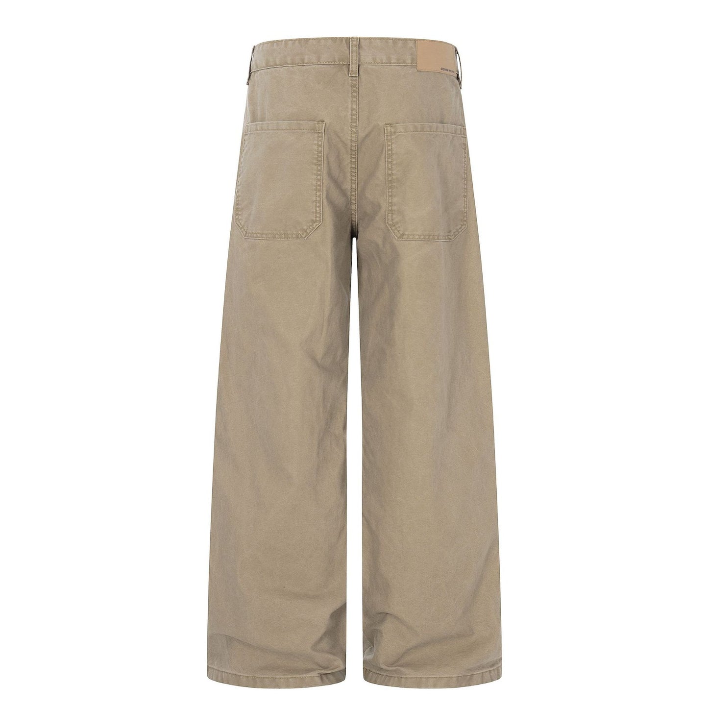 Damage Patchwork Wide Leg Cargo Pants WN26162