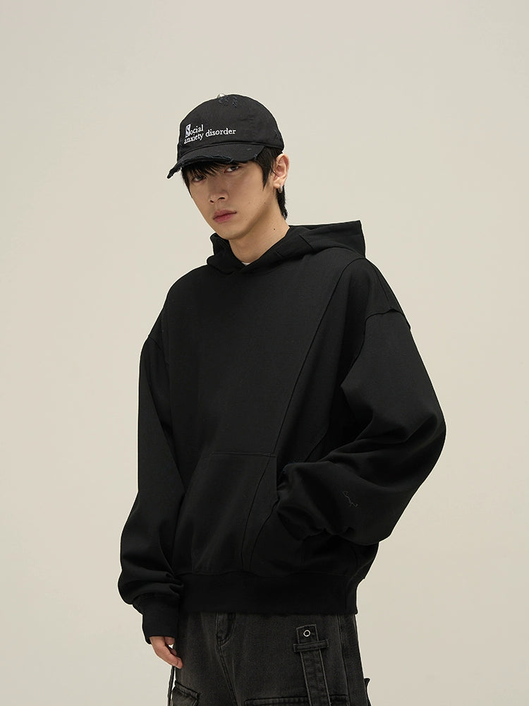 Plain Pullover Hoodie WN16383