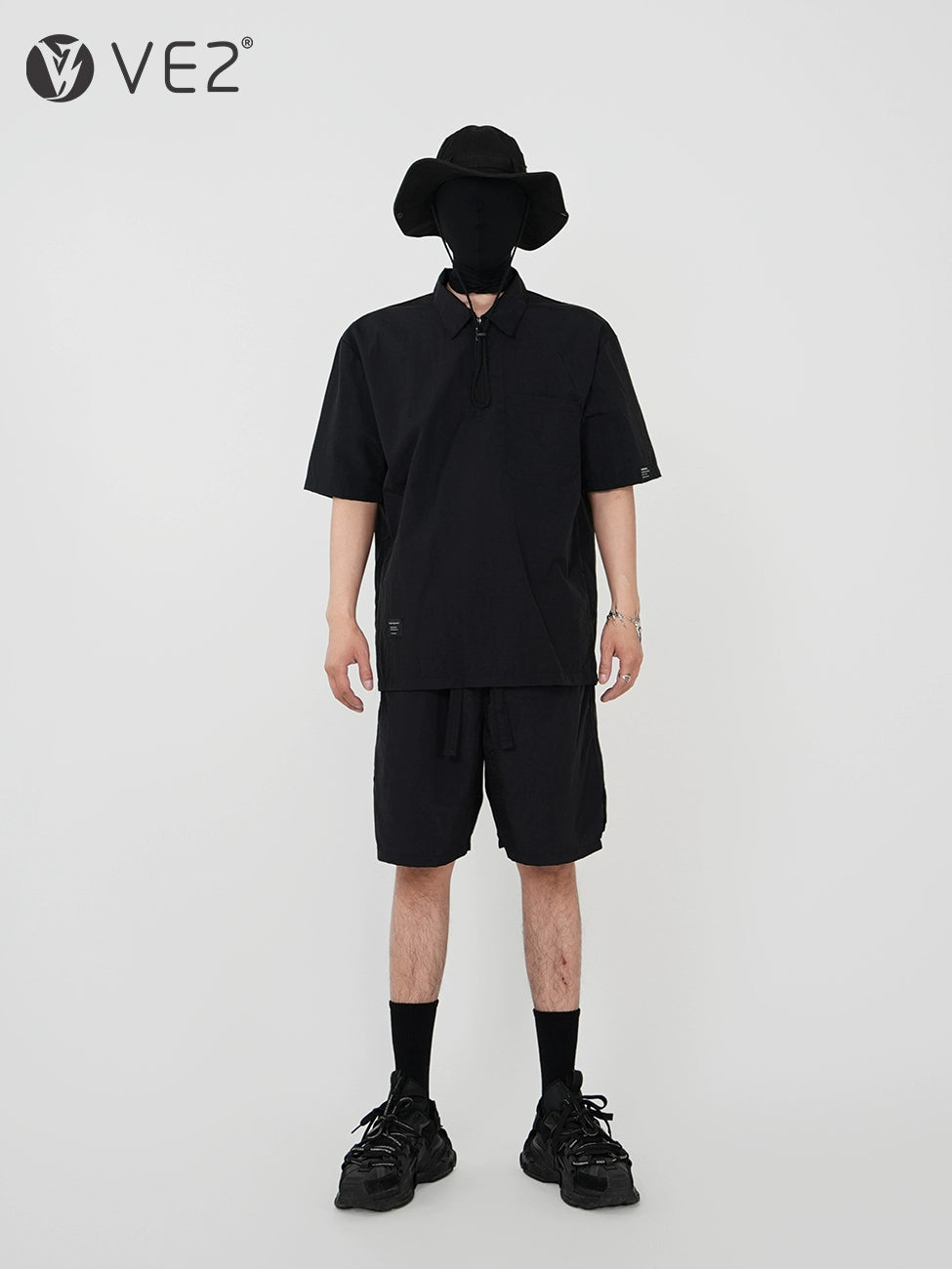 Lightweight Functional Short Sleeve T-Shirt & Quick-Dry Half Pants Setup WN17343