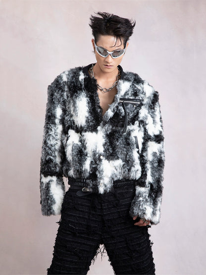 Fake Fur Short Jacket WN9295