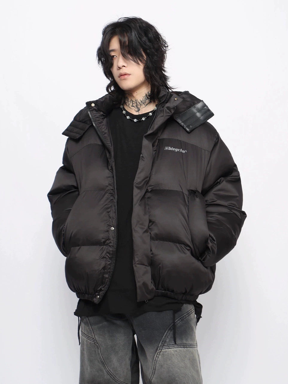 Thick Hooded Oversize Puffer Jacket WN10948