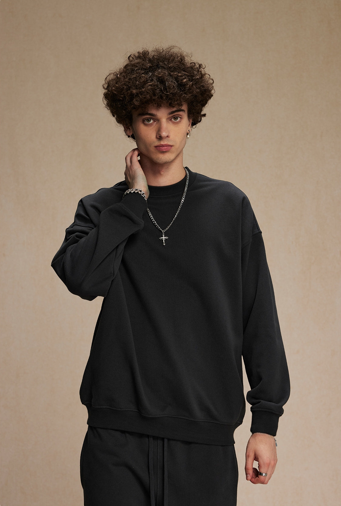 Oversize Crewneck Sweatshirt WN9972