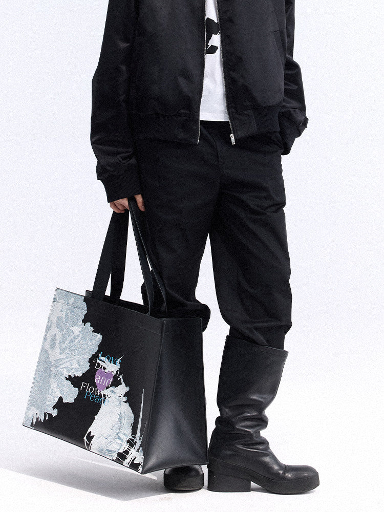 Large Capacity Graphic Tote Bag WN27090