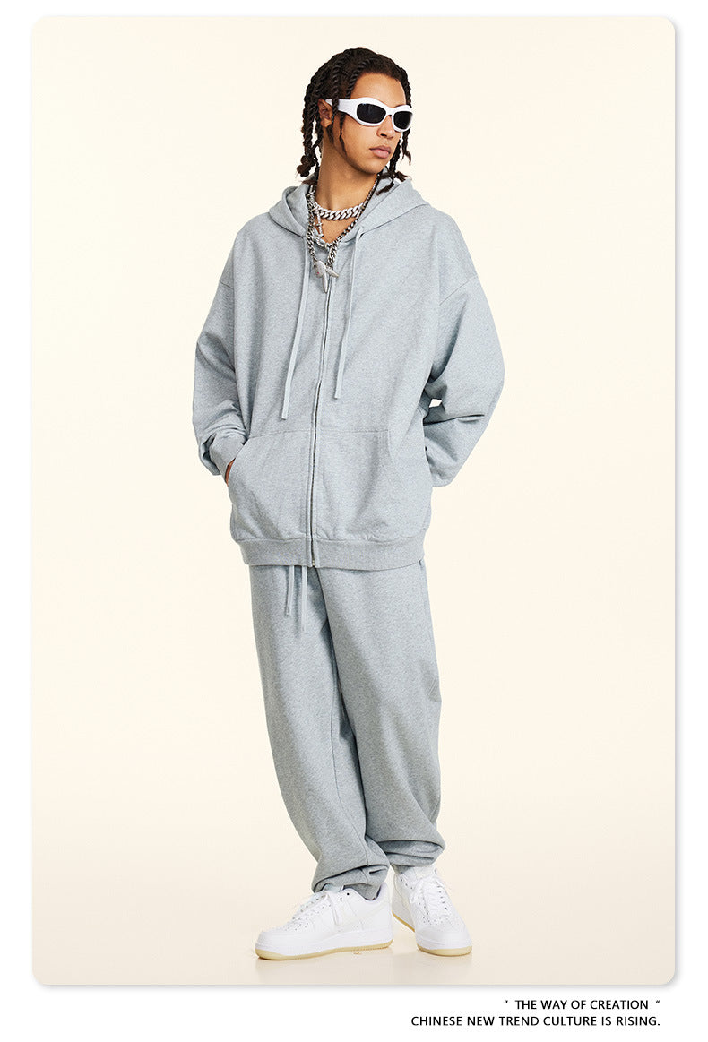 Oversize Zipper Hoodie WN9927