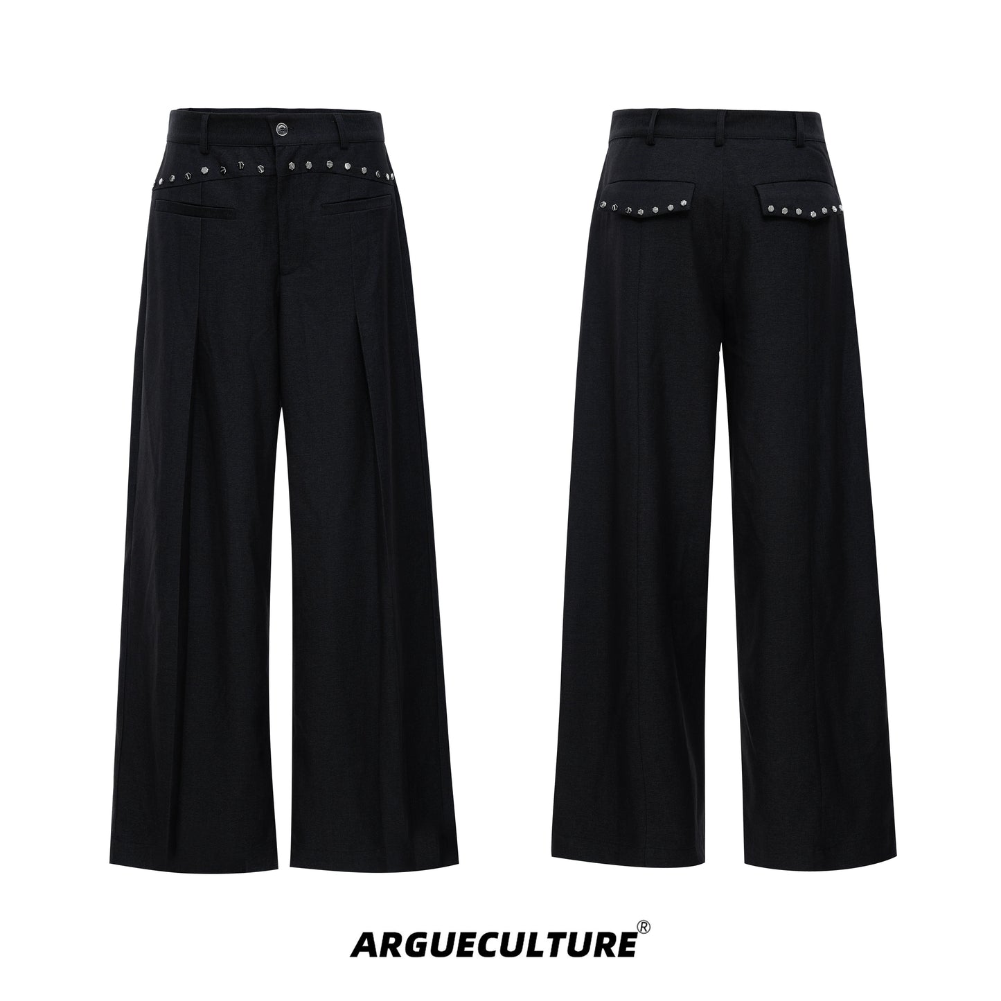 Deconstruction Tailored Jacket & Flare Trousers Setup WN21236