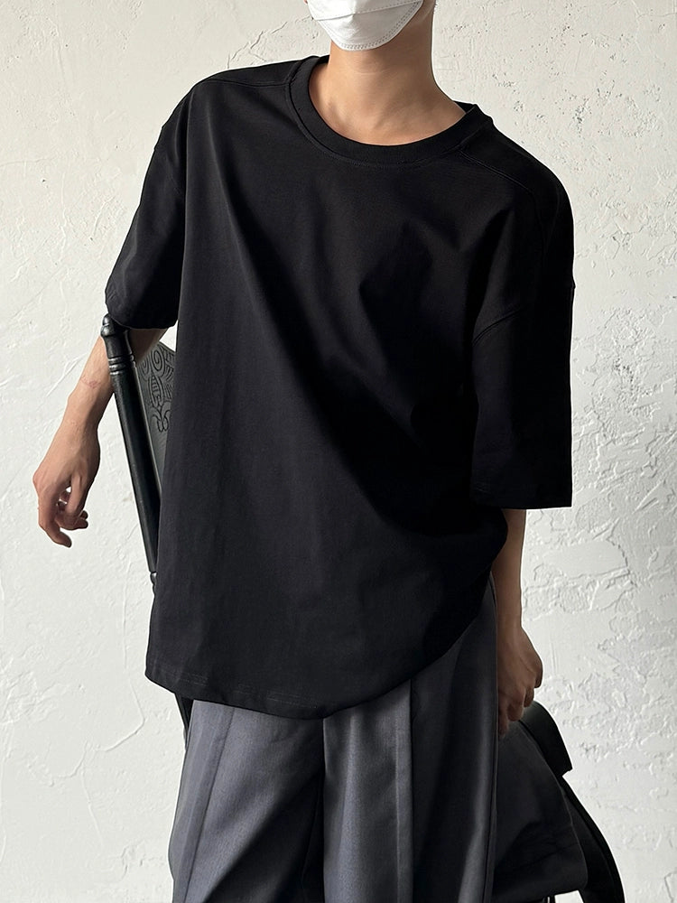 Simple Basic Short Sleeve T-Shirt WN19968