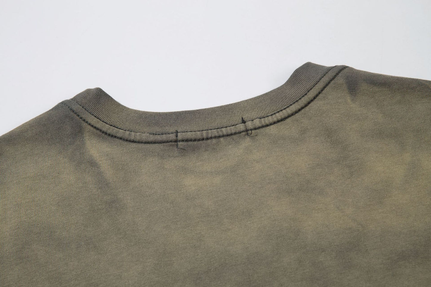 Washed Damage Short Sleeve T-Shirt WN16148