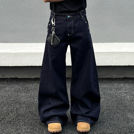 Wide Leg Denim Jeans WN21458